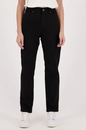 ANNA MONTANA ZWARTE JEANS MET ELASTISCHE TAILLE  COMFORT FIT