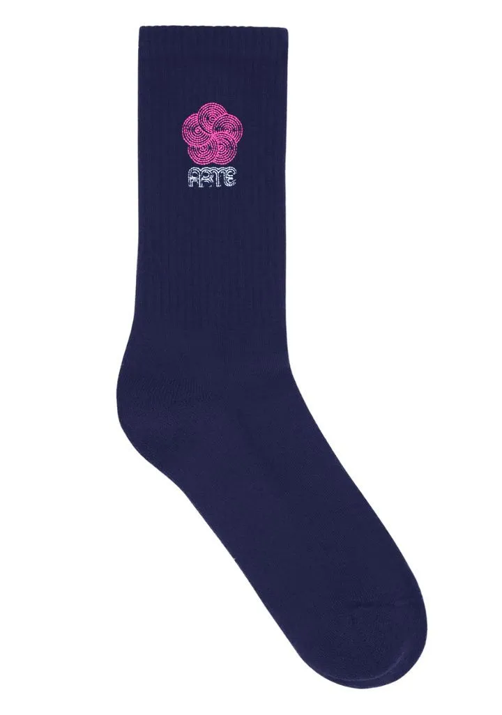 Arte Antwerp Arte Circle logo socks Blauw donker 
