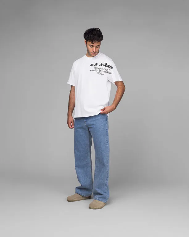 ARTE ANTWERP BLOOMING IDEAS TSHIRT WHITE