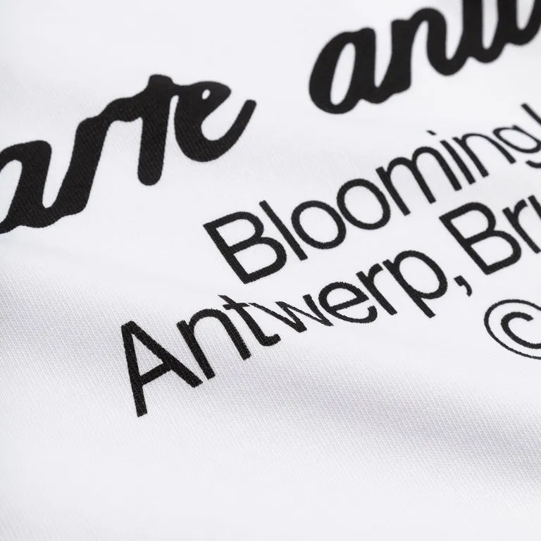 ARTE ANTWERP BLOOMING IDEAS TSHIRT WHITE