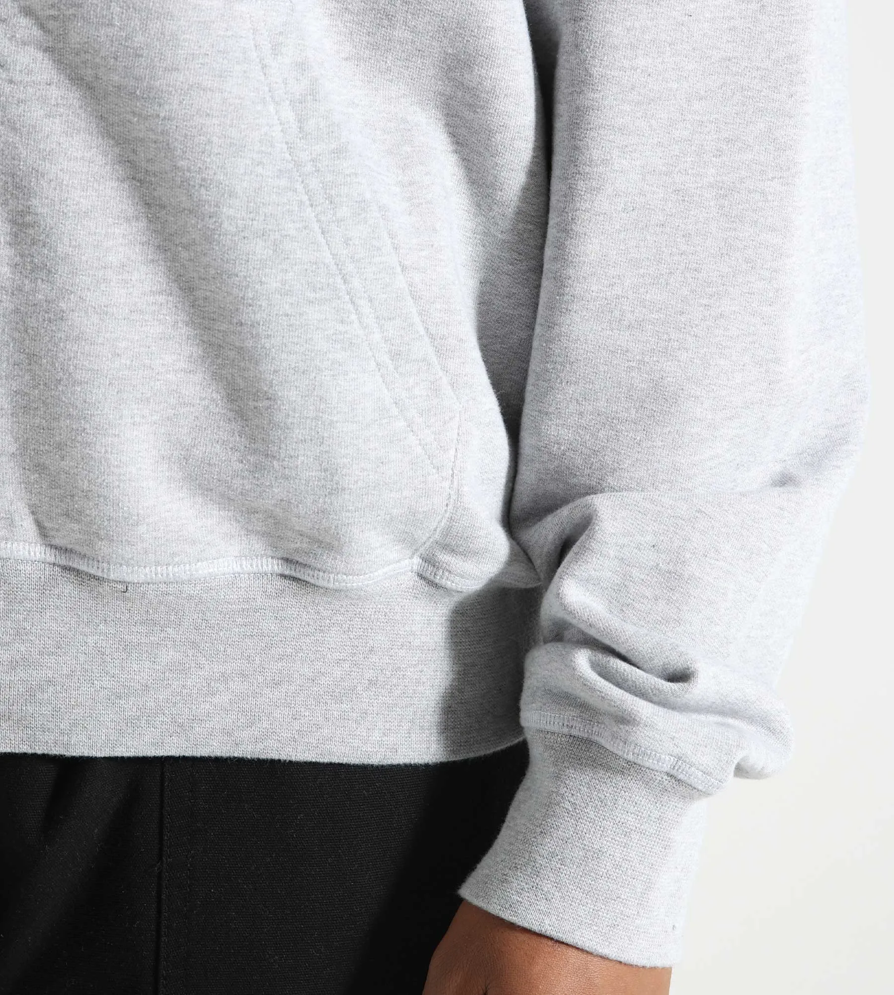 Arte Antwerp Embroidery Zip Hoodie Grey