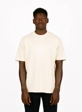 Arte Antwerp Flower Embroidery T-shirt Cream