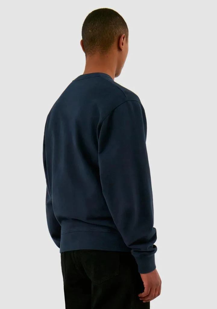 Arte Antwerp Flower Logo Crewneck Blauw donker 