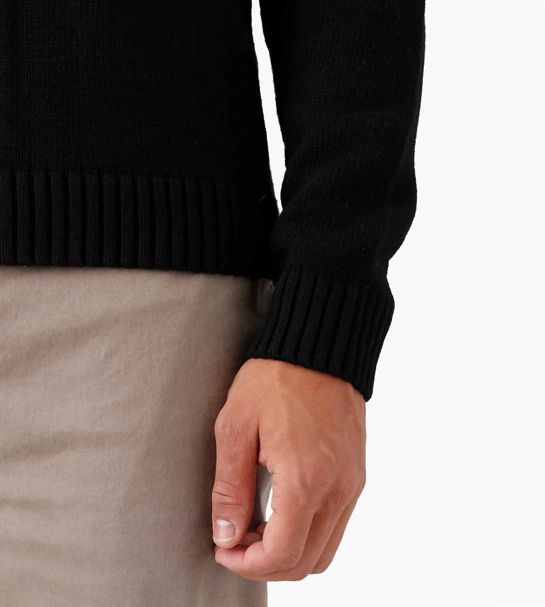 Arte Antwerp Kobe Logo Knit Sweater Black