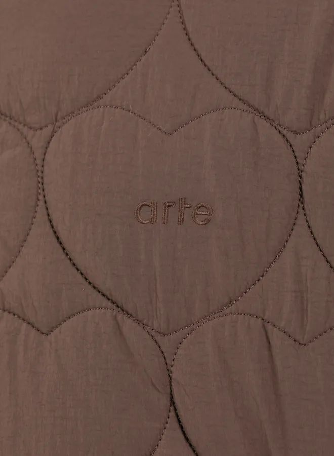 Arte Antwerp Reversible Hooded Jas Cream