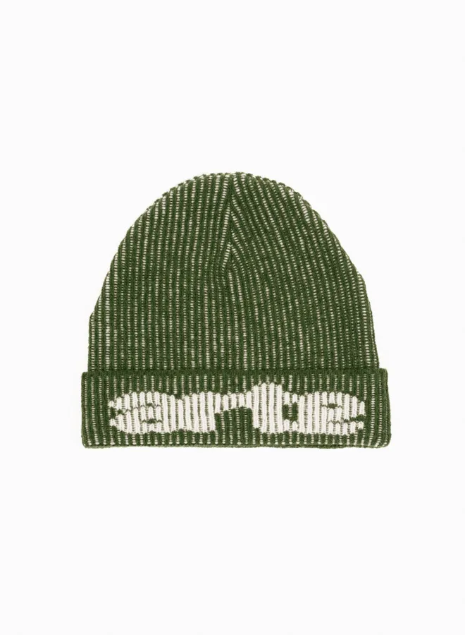 Arte Antwerp Ribbed Beannie Groen