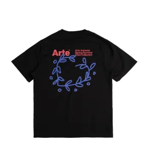 Arte Antwerp Teo Back Heart T-Shirt Black