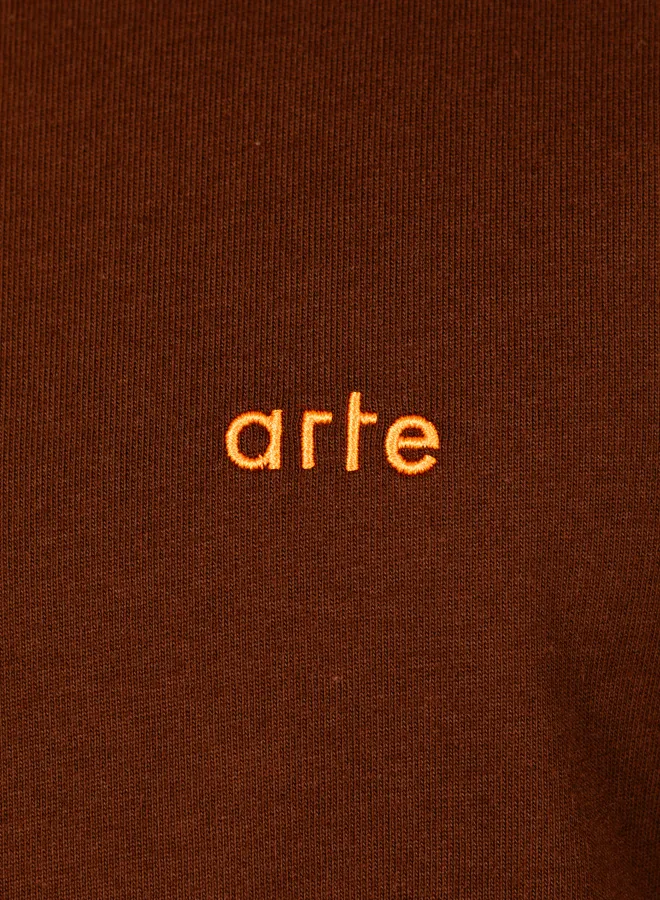 ARTE ANTWERP TULIP TSHIRT BRUIN