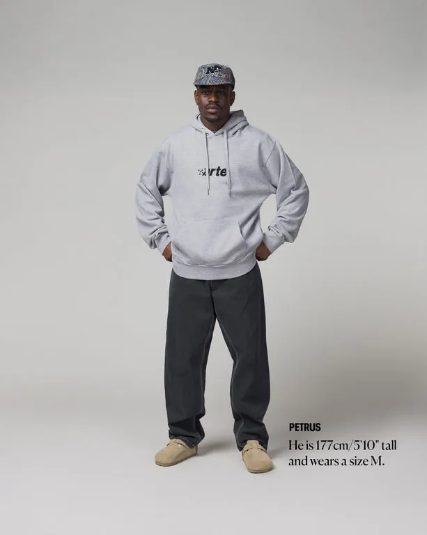 Arte AntwerpHarmon Pixel Logo Hoodie Grey