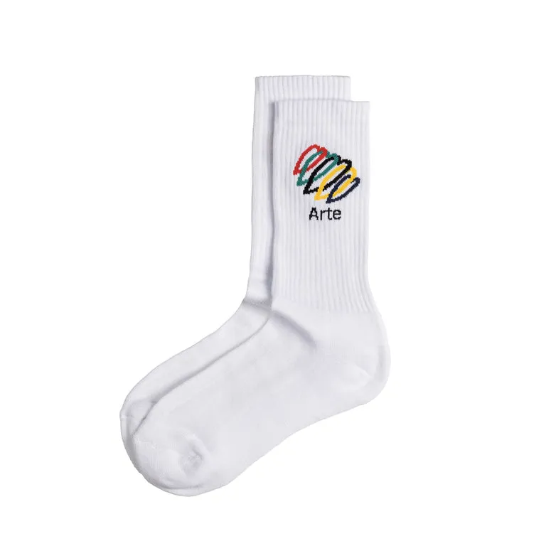 Arte AntwerpRings Socks White