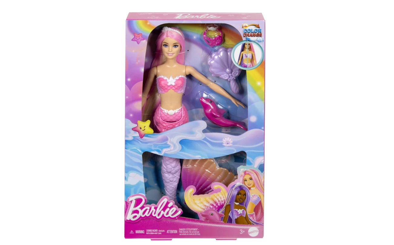 Barbie 'Malibu' Zeemeerminpop met kleurverandering