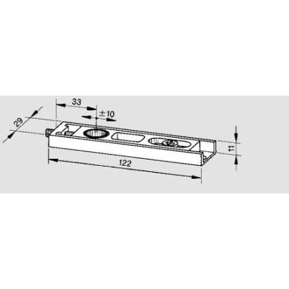 BOVENSPEUN  DORMAKABA 8062