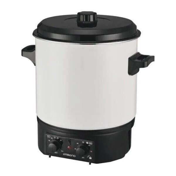 CONSERVEERMACHINE 1800W INMAAKMACHINE WECKKETEL – INMAAKKETEL 27L INCLUSIEF INMAAKROOSTER