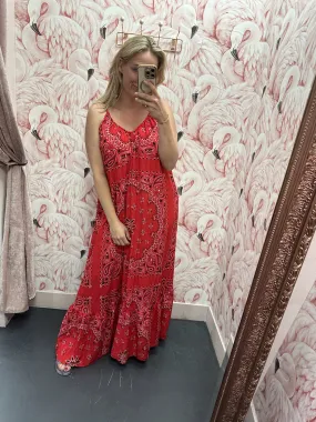 DAMES JURK PAISLEY ROOD