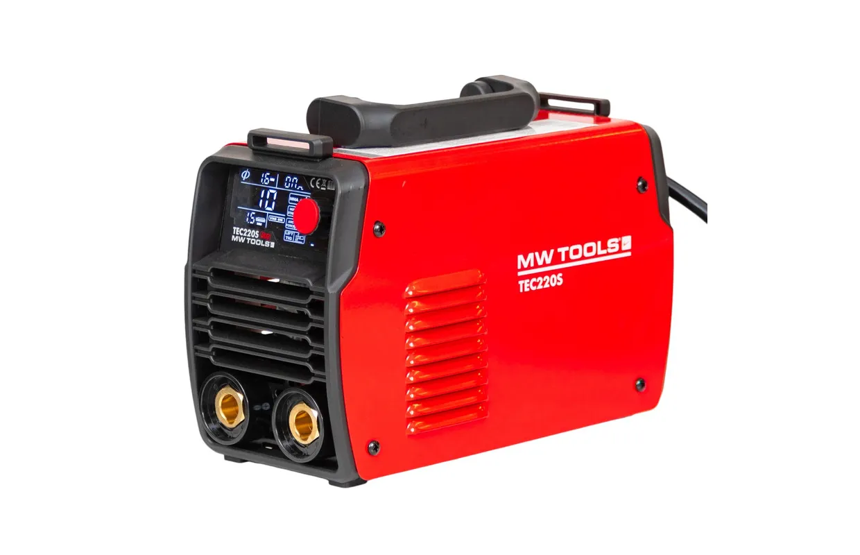 Electrode inverter LCD 220A 230V + accessoires MW Tools