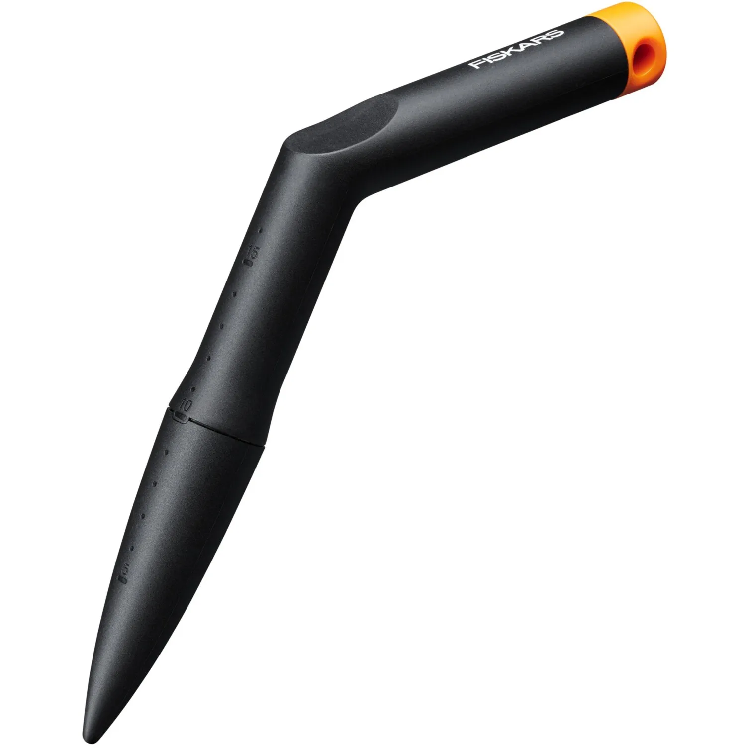 Fiskars Solid Plantstok bollenplanter (Zwart/oranje)