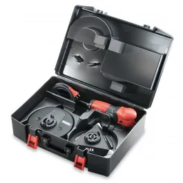 FLEX WSE 7 VARIO PLUS HANDY GIRAFFE WAND & PLAFONDSCHUURMACHINE MET ACCESSOIRES IN KOFFER