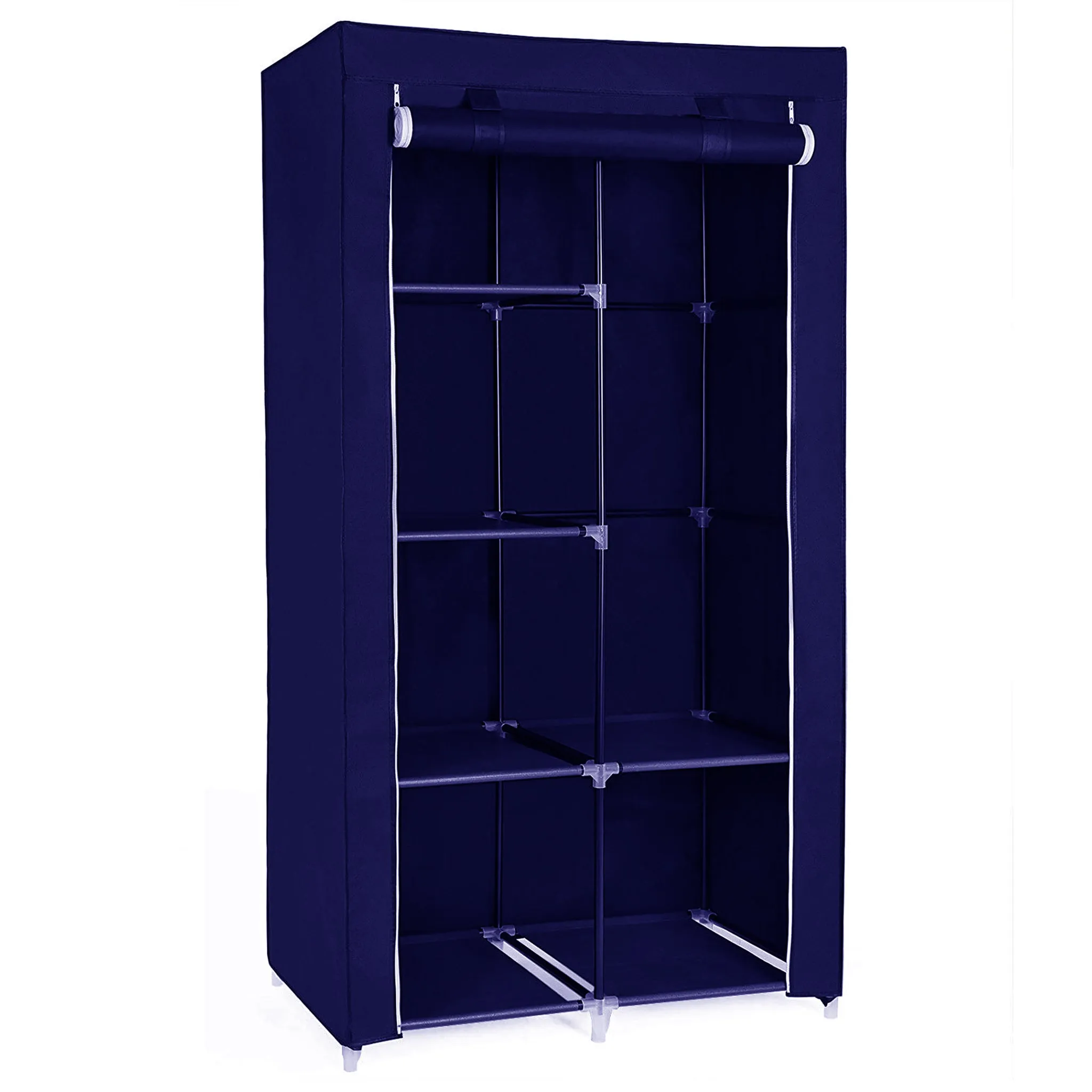 HERZBERG HG8010: OPBERGGARDEROBE  KLEIN ZWART
