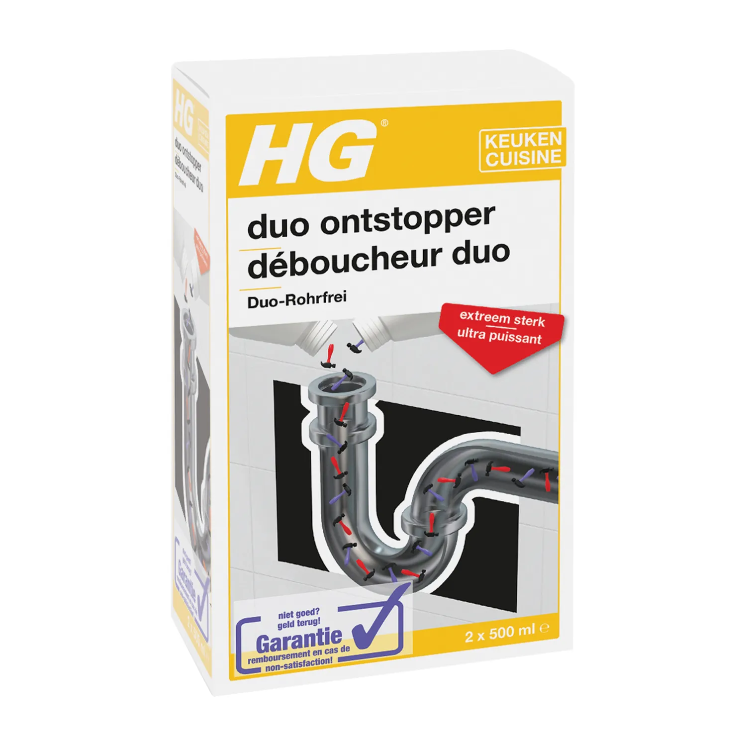 HG duo ontstopper extreem sterk