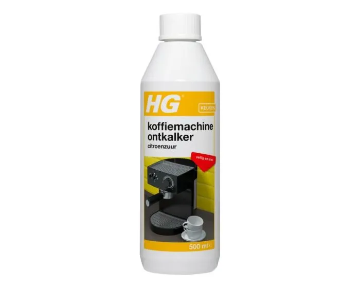 HG ONTKALKER VOOR ESPRESSO & PADKOFFIEZETAPPARATEN