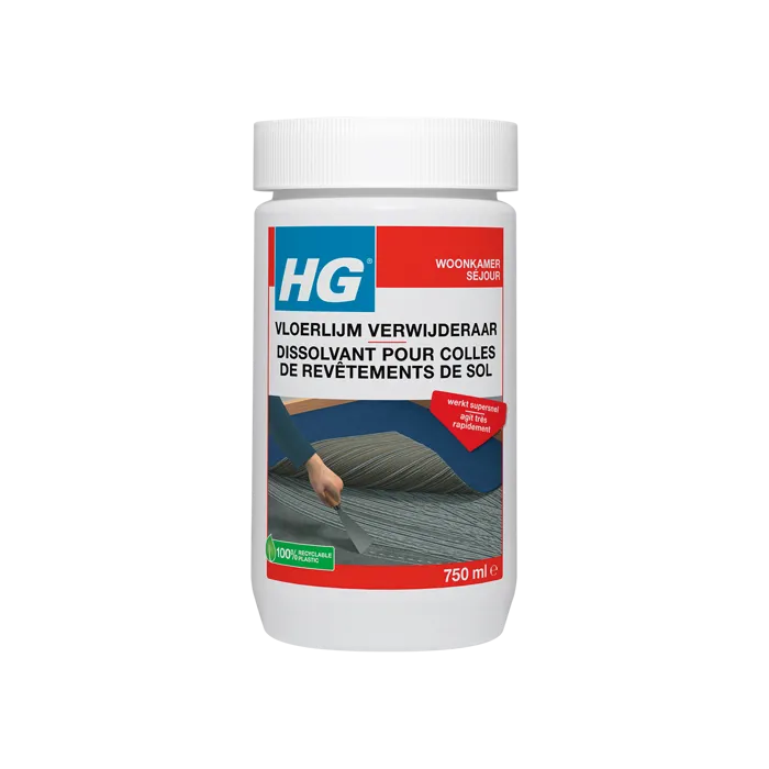 HG VLOERLIJMVERWIJDERAAR EXTRA STERK 750ML