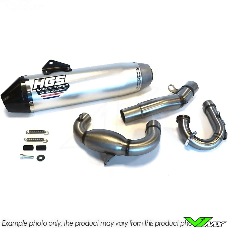 HGS UITLAAT SYSTEEM TITANIUM CARBON  SHERCO 300SEF 250SEF