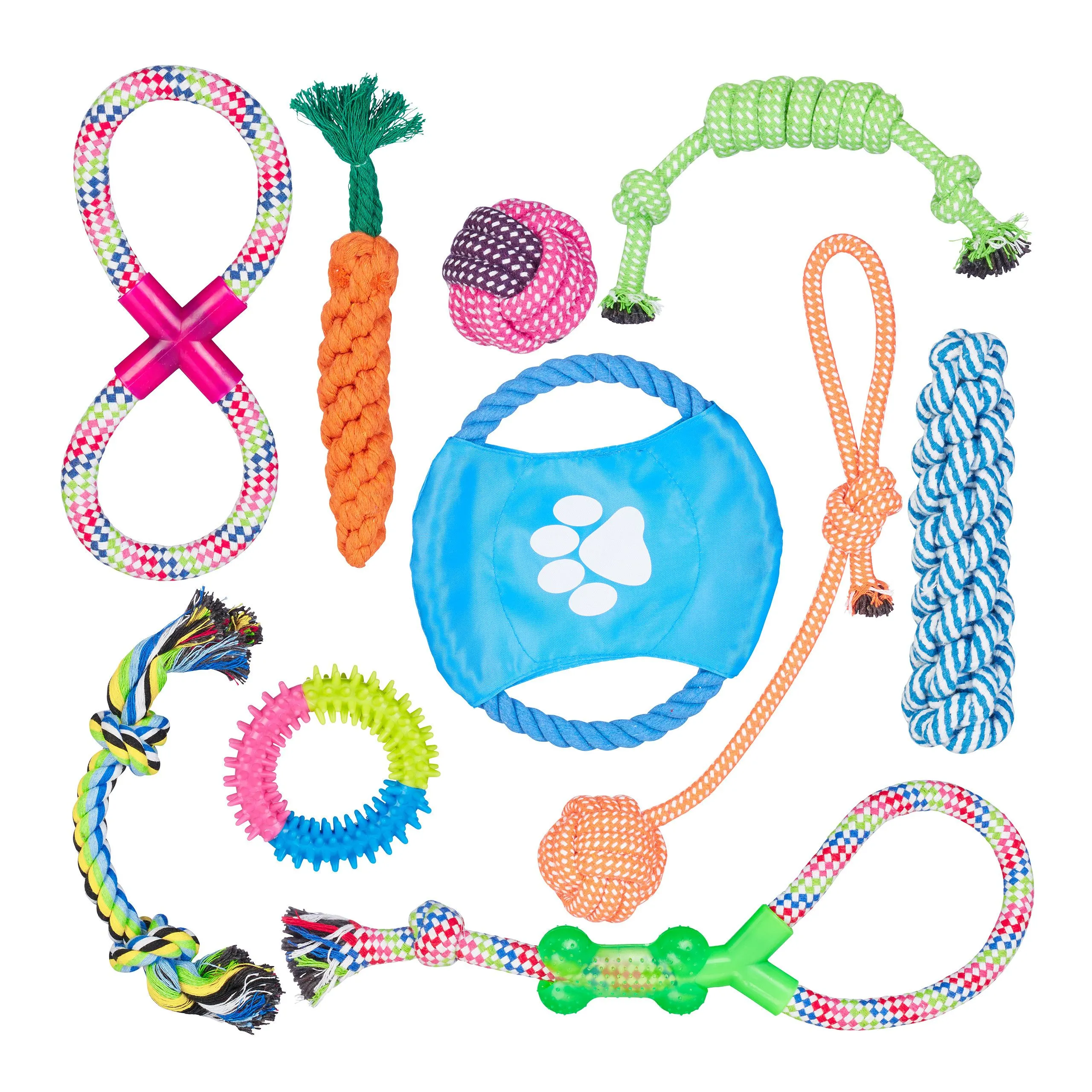 HONDENSPEELGOED SET 10DELIG