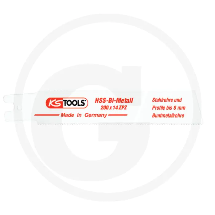 KS TOOLS SABELZAAGBLAD REMS, HSSBIMETAAL, L=200MM, 1,8MM, PER 5  IDEAAL VOOR HET TRENNEN VAN BUIZEN