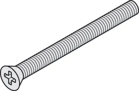 Metaalschroef, M5, voor deurkruk Dormakaba
