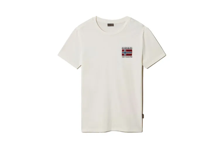 NAPAPIJRI VERRES TSHIRT WIT HEREN