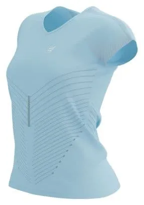 Performance SS Tshirt W Aqua Blue