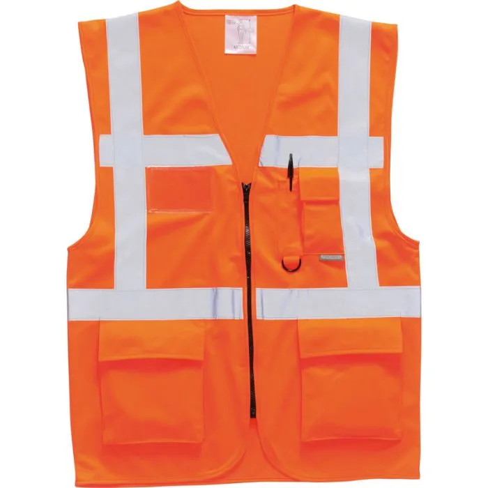 Portwest Berlin Executive Veiligheidsvest Orange
