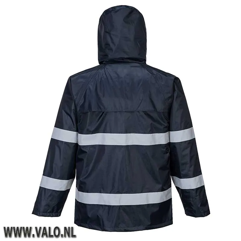Regenjack Iona Marine blauw Portwest F440