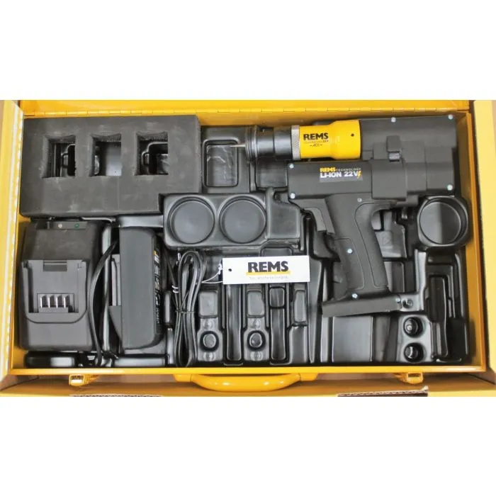 REMS ACCU EXPRESS 22V BUISUITBREIDING IN KOFFER 575020