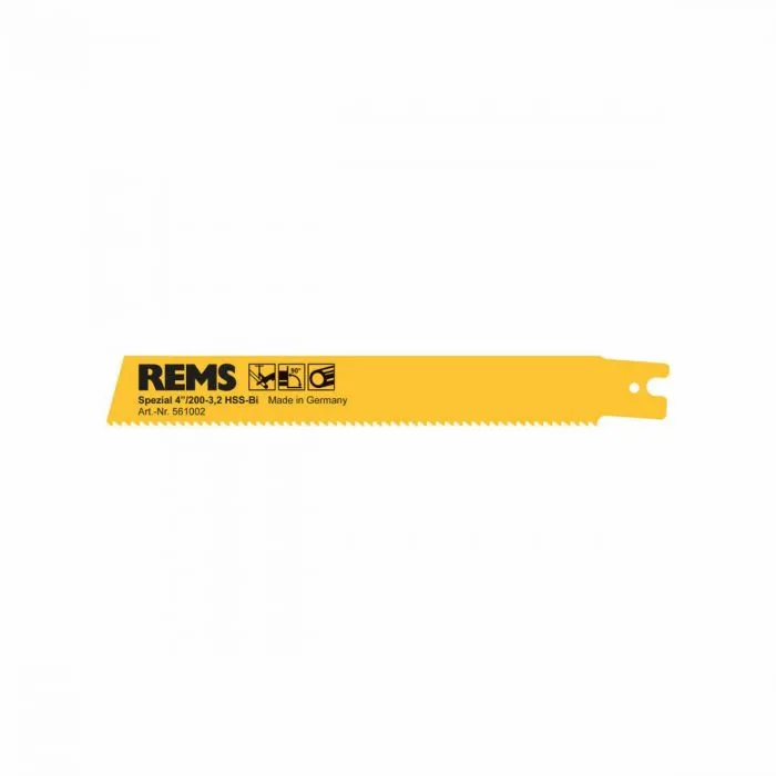 REMS SPEZIALZAAGBLAD 4”/2003,2 RECIPROZAAGBLAD