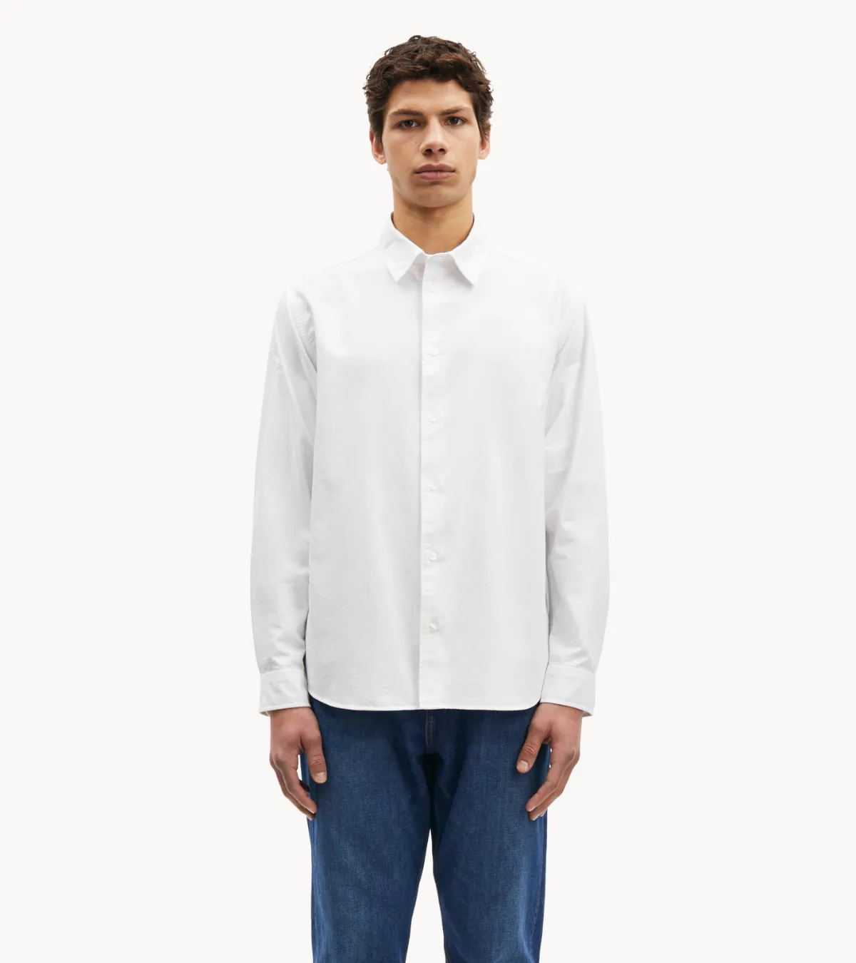 Samsøe Samsøe Blouse Sadamon x shirt white BASIC
