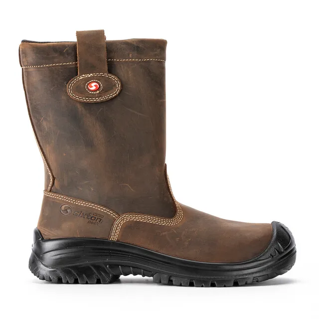 Sixton Peak Werklaars Montana S3 Donkerbruin Wol Gevoerd Maat 40