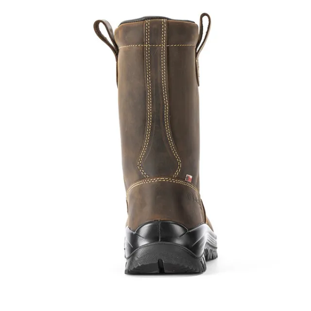 Sixton Peak Werklaars Montana S3 Waterbestendig Donkerbruin Maat 47