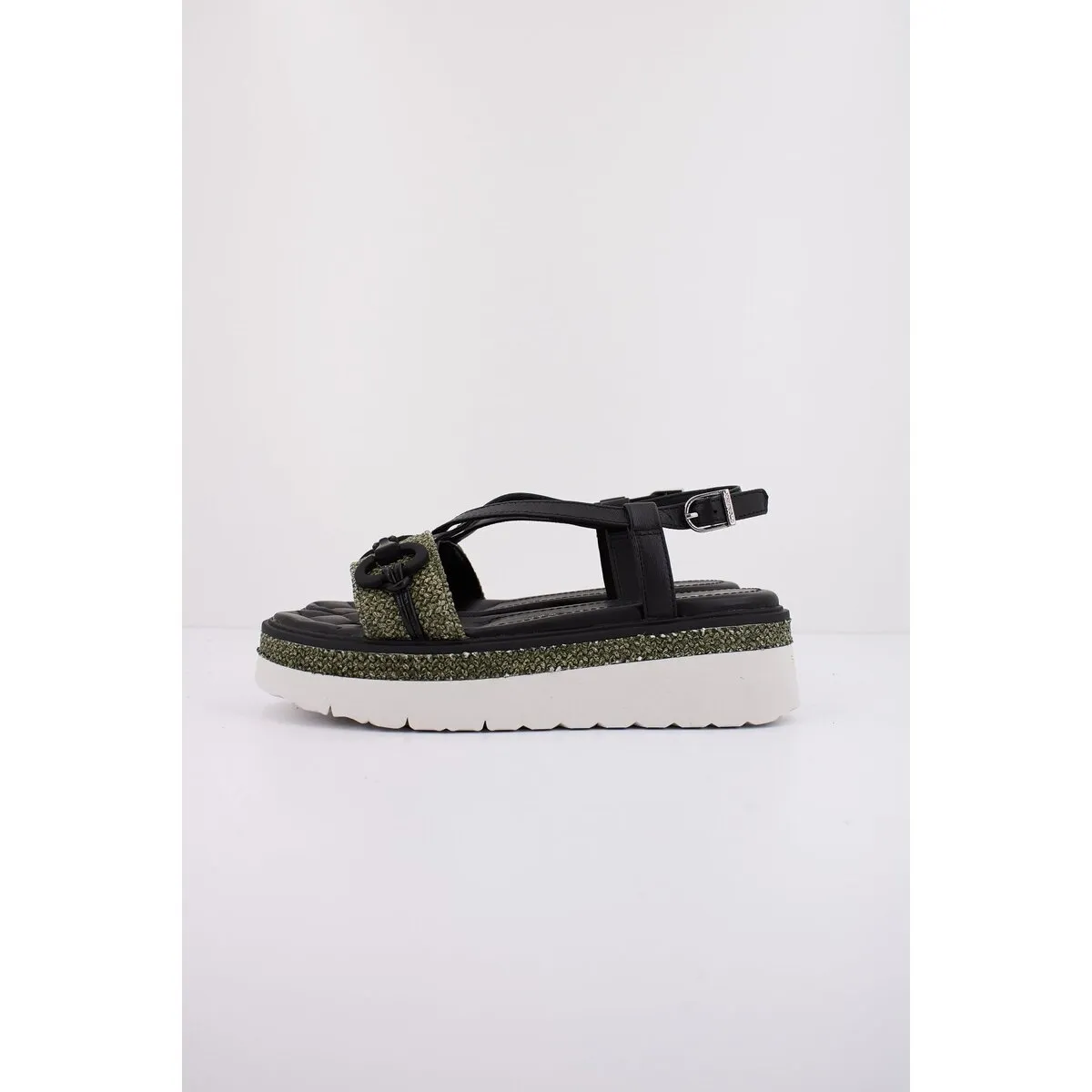 SOLES 4 NAPPA LTH/RAFFIA