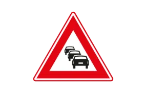 Verkeersbord a/r3/dor ▲-70 cm model: J33