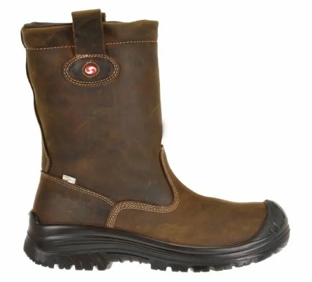 Werklaarzen S3 + KN Sixton Montana bruin gevoerd maat 45