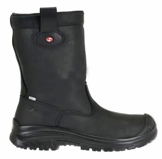 Werklaarzen S3 + KN Sixton Montana zwart gevoerd maat 46